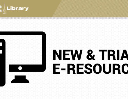 New & Trial eResources