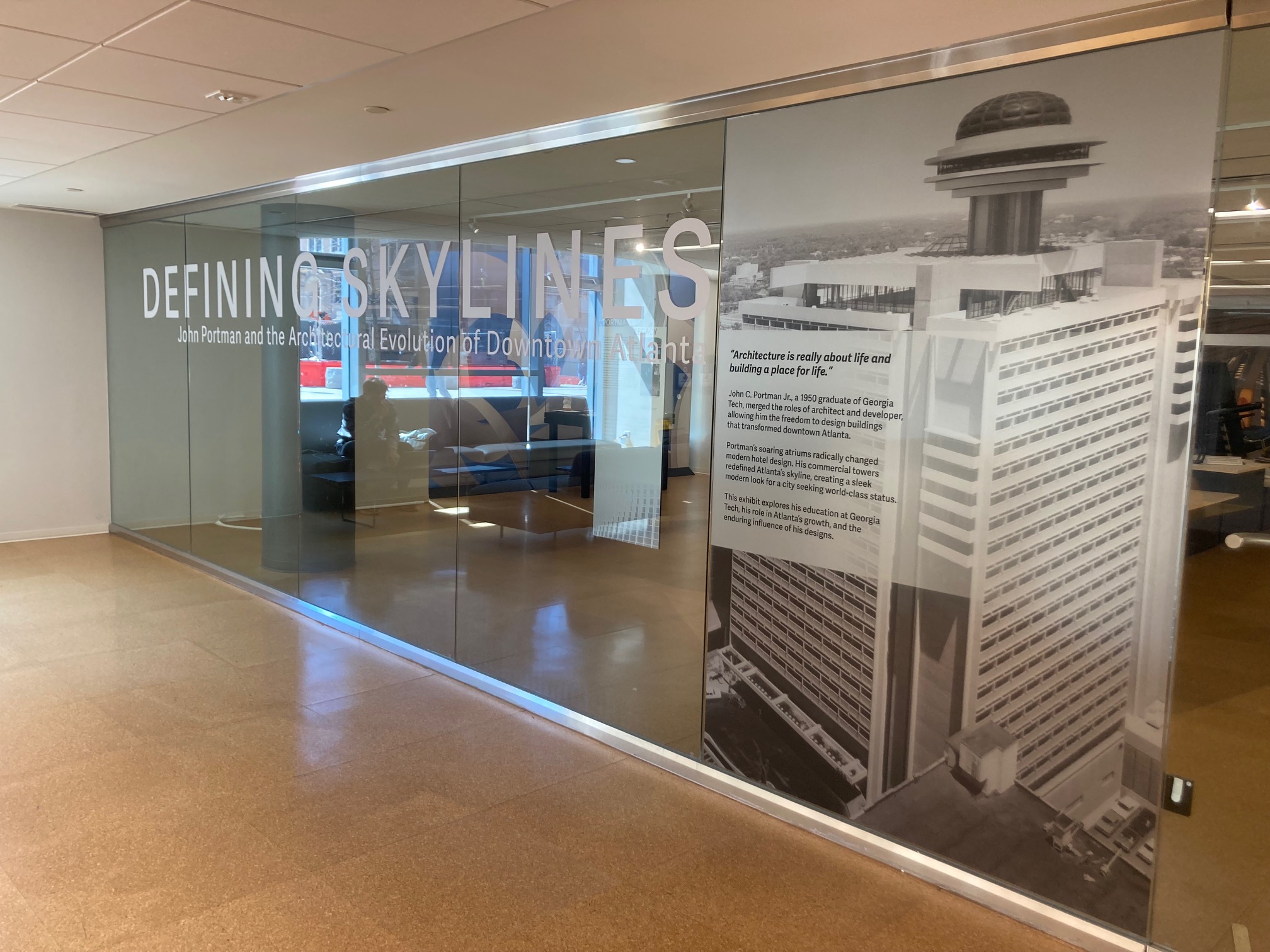Exhibit - Defining Skylines: John Portman and the Architectural Evolution of Downtown Atlanta