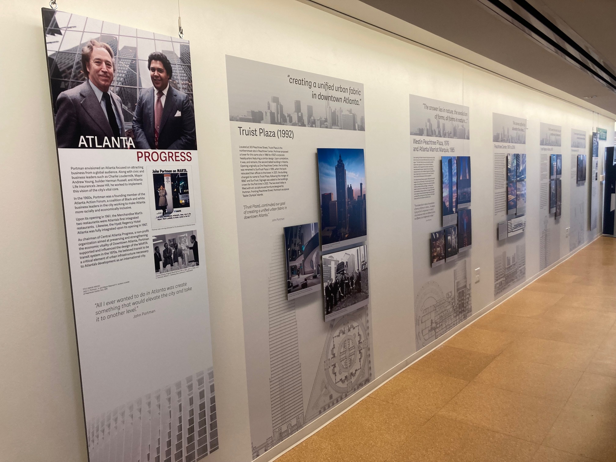 Exhibit - Defining Skylines: John Portman and the Architectural Evolution of Downtown Atlanta