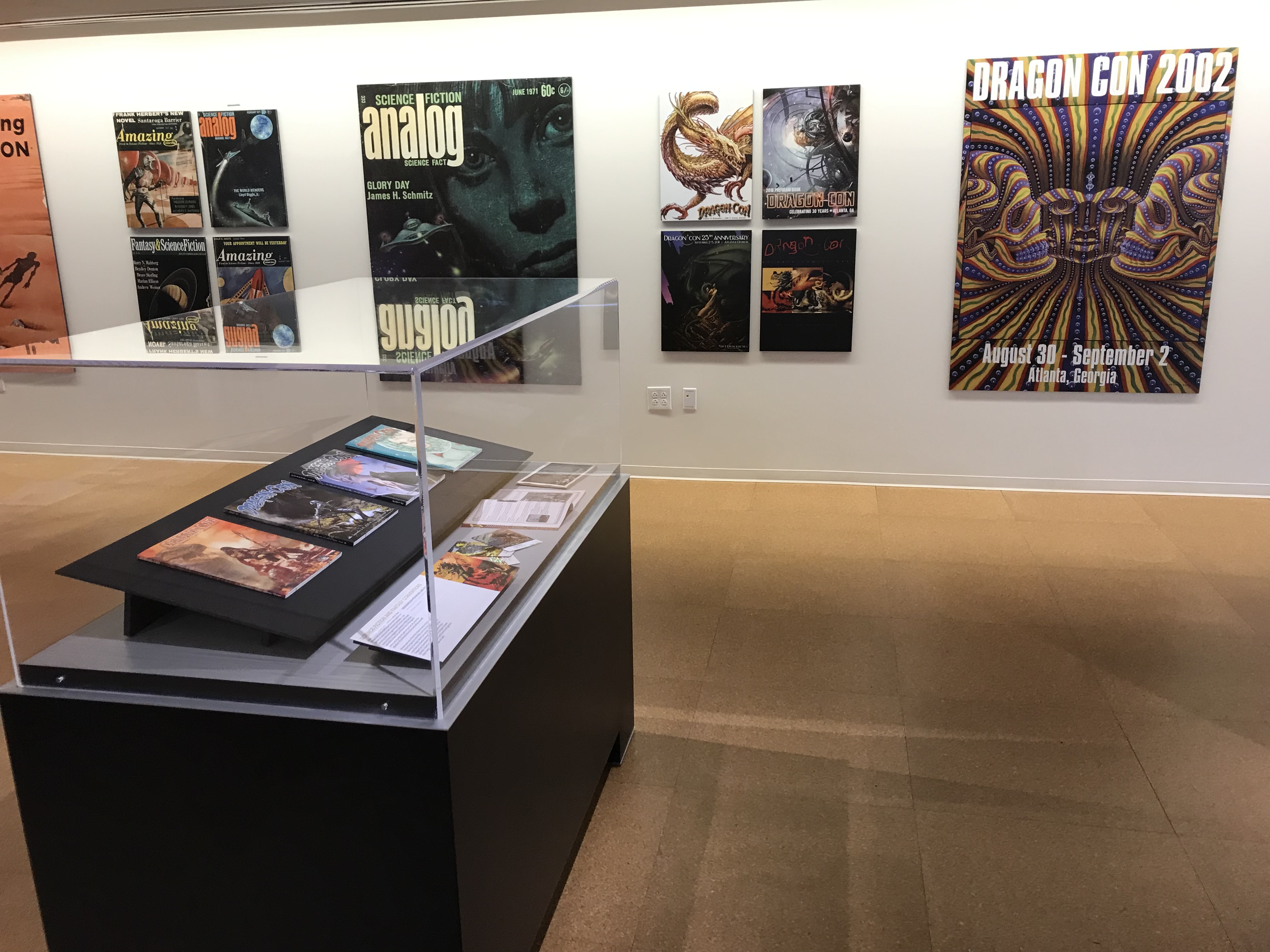 Exhibit - 50 years of Science Fiction at Georgia Tech