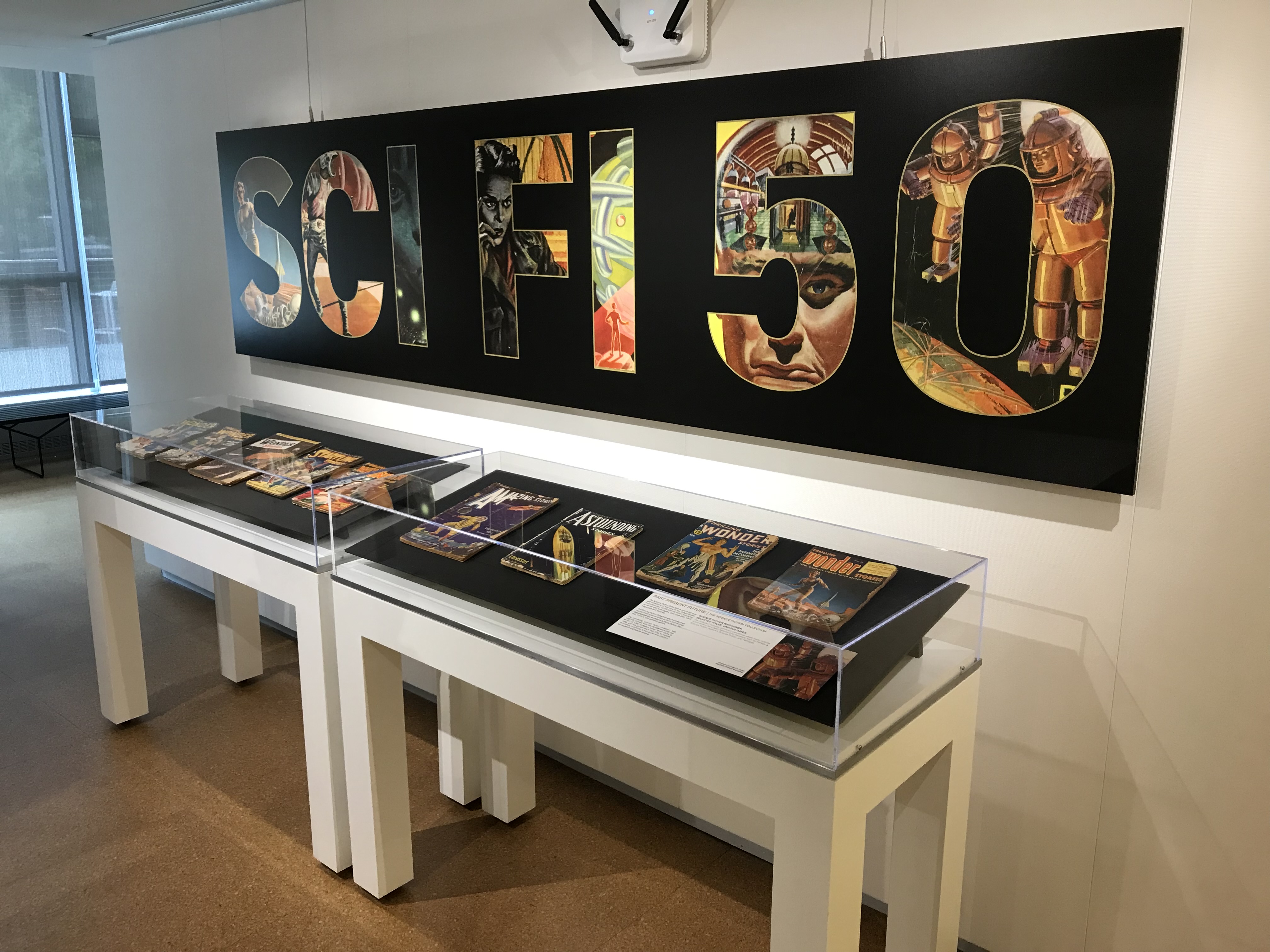 Exhibit - 50 years of Science Fiction at Georgia Tech