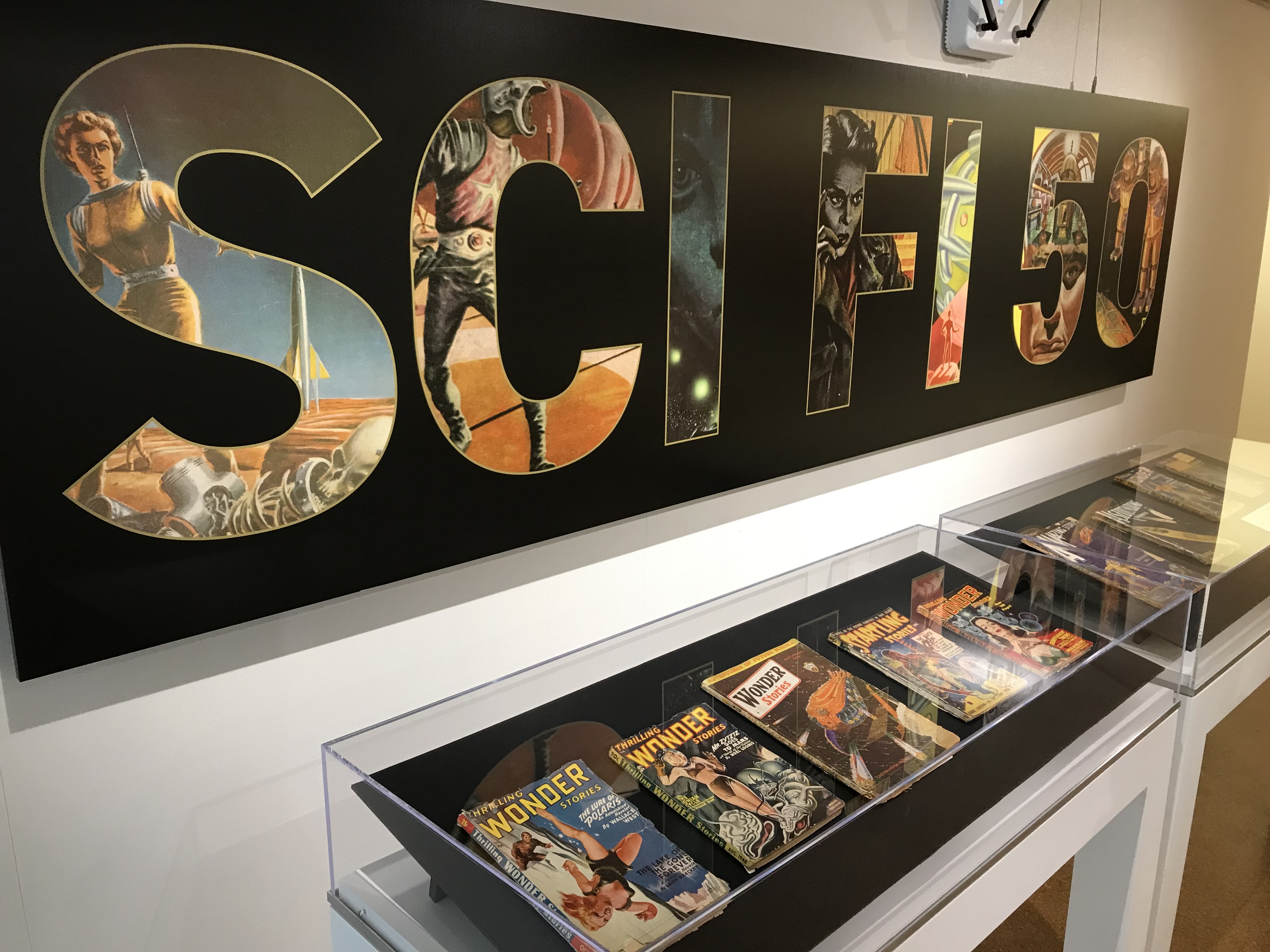 Exhibit - 50 years of Science Fiction at Georgia Tech