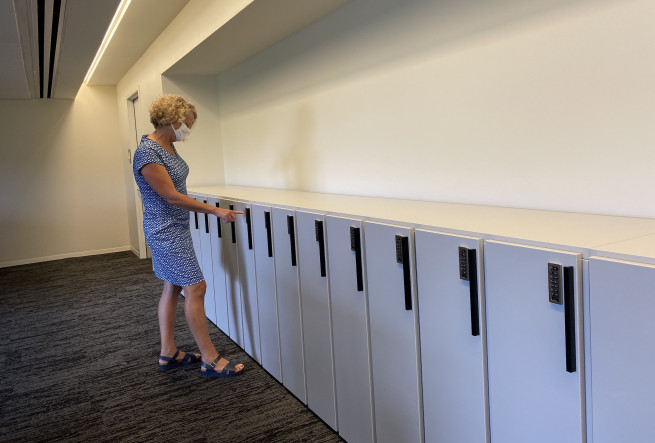 Faculty Research Zone - Lockers