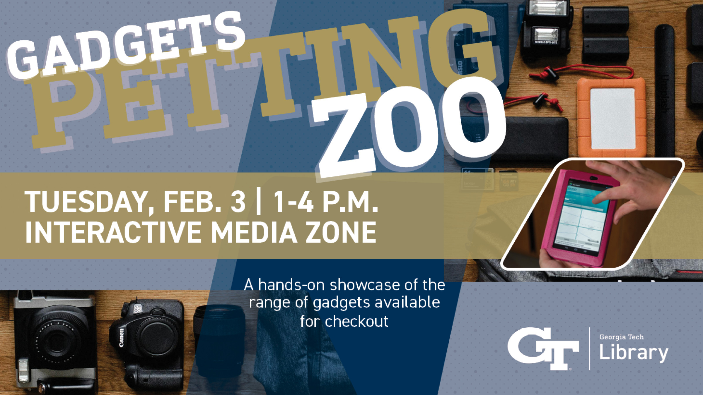 Gadgets petting zoo