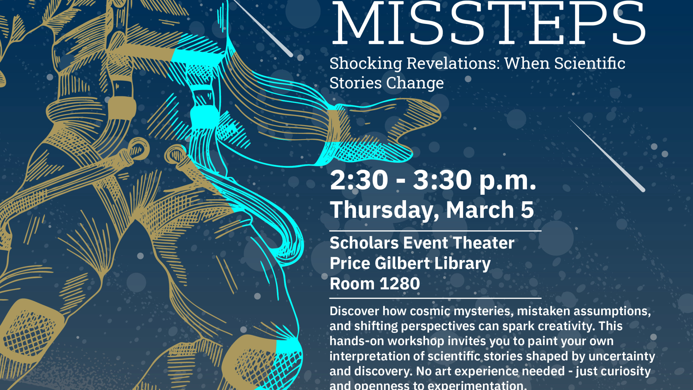 Cosmic Missteps Flyer