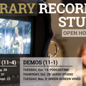 Library recording studios demos